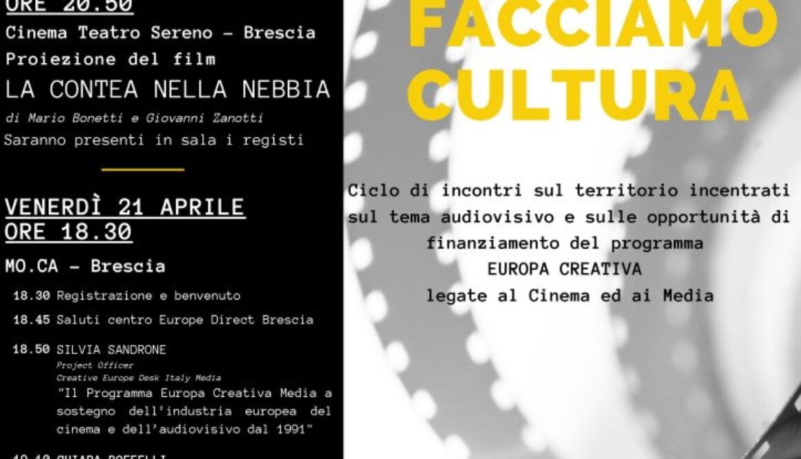 Facciamo Cultura - 21 Aprile 2023