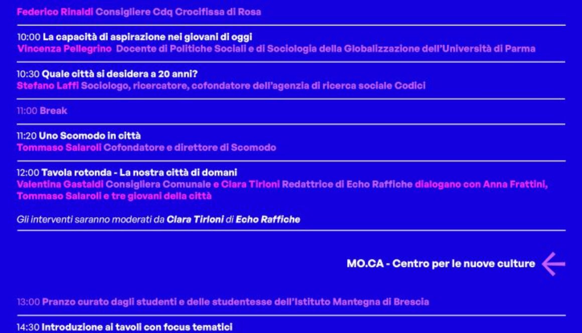 programma - Francesca Bertoglio