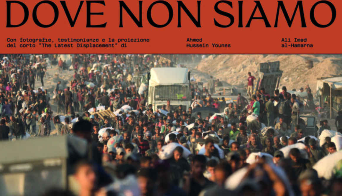 DOVE NON SIAMO_locandina A3_Ita_Arancione - Il Cine (1)